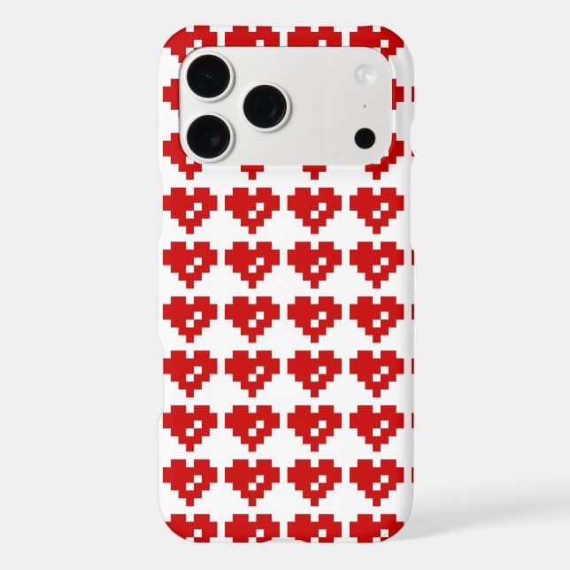 Pixel Coeur 8 bits Amour (Verso)