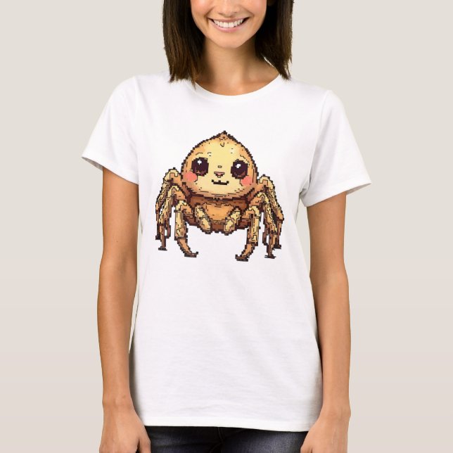 Pixel Creeper: The Tarantula T-Shirt (Front)