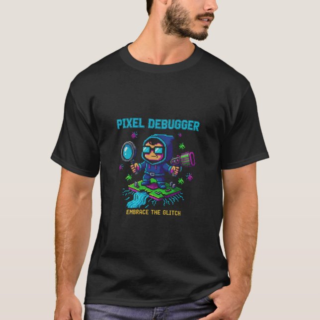 Pixel Debugger Shirt (Front)