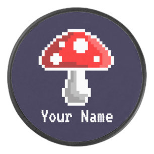 Pixel foncé champignon Hockey Camion