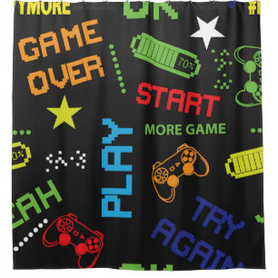 Pixel Game Style: Abstract Seamless.