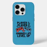 Pixel Gaming Couple Level Up Design