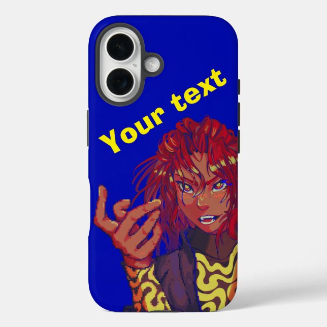 Pixel girl changing Case-Mate iPhone case (Back)