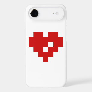 Pixel Heart 8 bits Love Samsung Galaxy Coque