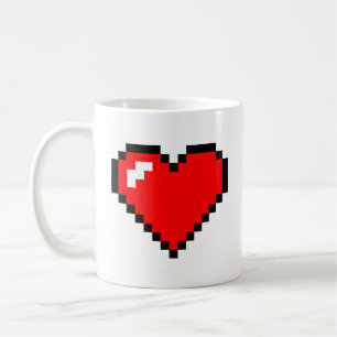 Pixel Heart Mug