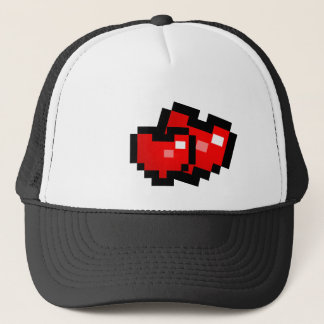 PIXEL HEART TRUCKER HAT