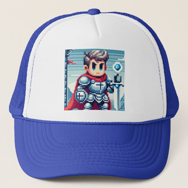 Pixel Knight cap (Front)