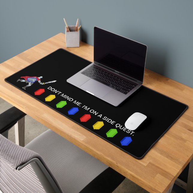 Pixel Knight Side Quest Desk Mat (Office 2)