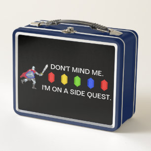 Pixel Knight Side Quest Metal Lunch Box