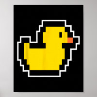 Pixel Little Duck 80s Video Game Halloween Costume
