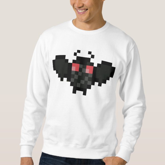 pixel mothman sweatshirt (Front)
