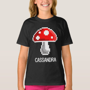 Pixel Nom du champignon T-shirt (enfant)