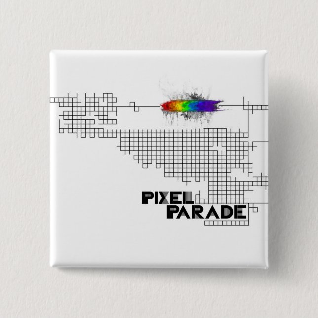 Pixel Parade "Analogue" pin (Front)