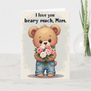 Pixel Pattern Love Card