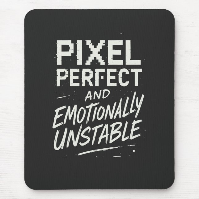 Pixel Perfect Mouse Pad (Front)