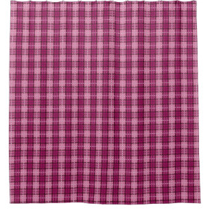 Pixel Plaid_Magenta-Black
