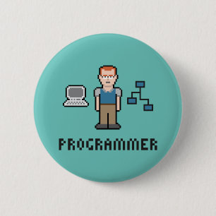 Pixel Programmer Round Button