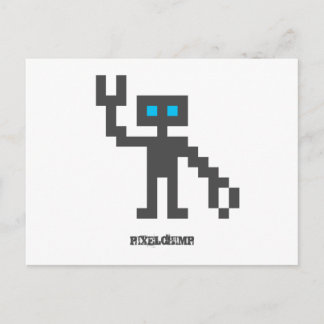 Pixel_Robot Postcard