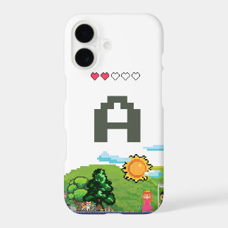 Pixel Scene Trending Phone Case | A Initial