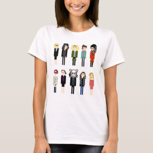 Pixel Sestras Shirt - 10 Vertical - Orphan Black
