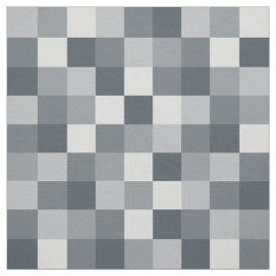 Pixel Squares Custom Colour Fabric