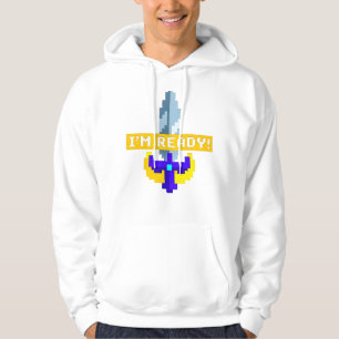 Pixel Sword Sweat - shirt à capuche - "I’m Ready!"