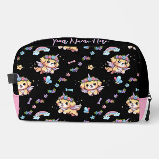 Pixel The Puppicorn Whimsical Dog Toiletry Bag