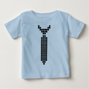 Pixel Tie Baby T-Shirt