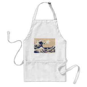 Pixel Tsunami 8 Bit Pixel Art Standard Apron