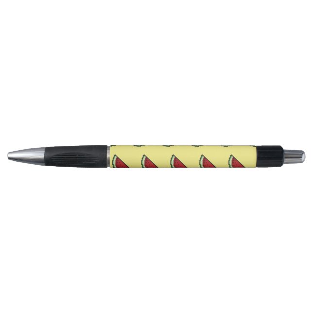 Pixel Watermelon Pattern Pen (Front)