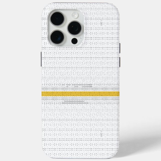 Pixel White Case-Mate iPhone Case (Back)