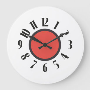 PIXELAT FIRST SERIES LEX by Masanser Large Clock