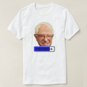 Pixelated Bernie Sanders - PROGRESS T-Shirt