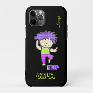 Pixelated boy iPhone 11 pro case