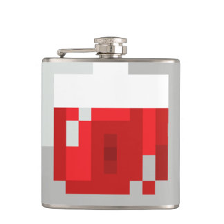 Pixelated Health Potion HP Flask