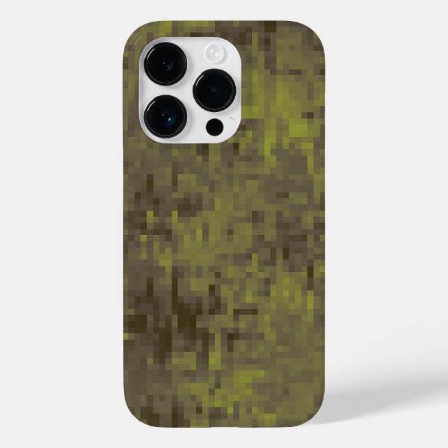 Pixelated Jungle Camo Case-Mate iPhone Case (Back)