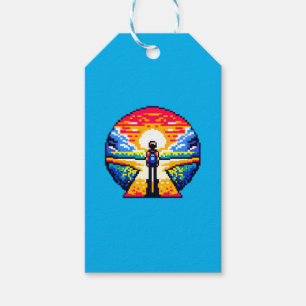 Pixelated Life's Crossroads Gift Tags