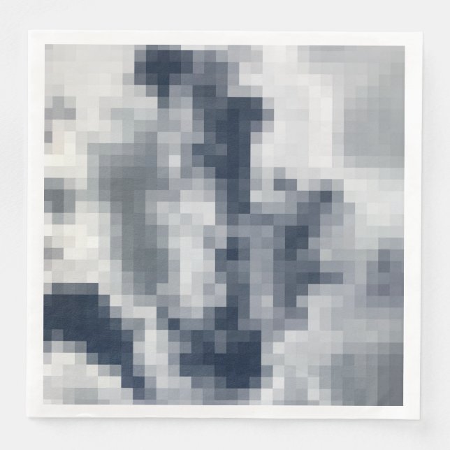 Pixelated Party Napkins (Front)