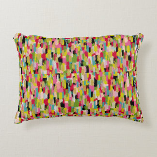 Pixelated Style Digital Art Accent Pillow