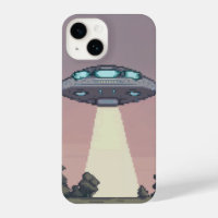pixelated ufo