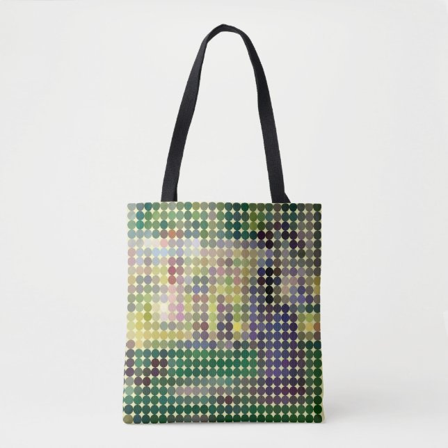 Pixeldot "La Grande Jatte" Tote Bag (Front)