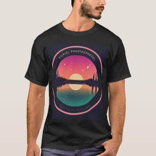Pixelshoot Minimalist Round Logo T-Shirt for Photo