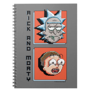 Pixelverse Rick and Morty Panel Graphic Notebook