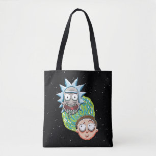 Pixelverse Rick and Morty Portal Graphic Tote Bag