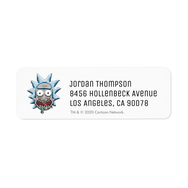 Pixelverse Rick Drooling Head (Front)