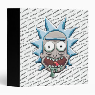 Pixelverse Rick Drooling Head Binder