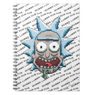 Pixelverse Rick Drooling Head Notebook