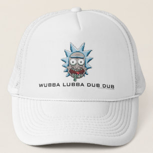 Pixelverse Rick Drooling Head Trucker Hat