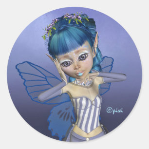 Pixi Blues Stickers