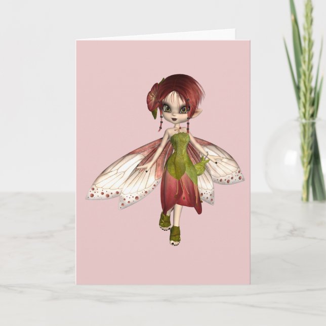 Pixidreams Fae - Carte de voeux (Devant)
